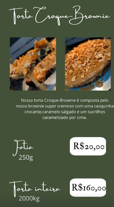 Torta Croque-Brownie da Brigs da Gui